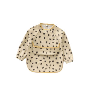 Baveta impermeabila bebe unisex - Bej