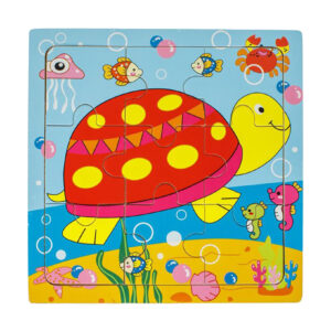 Puzzle lemn broasca testoasa